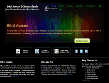 Tablet Screenshot of ethyl-acetate.net